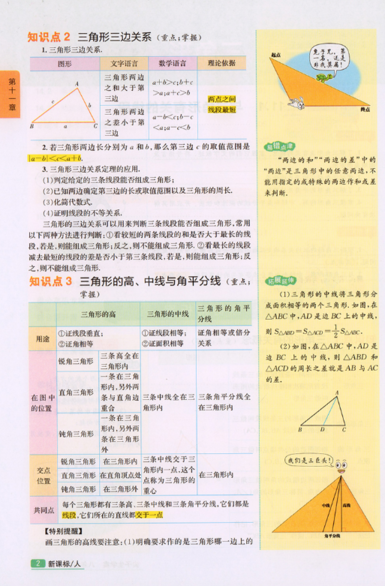 2019新版人教版彩繪版尖子生學案八年級上冊數(shù)學參考答案