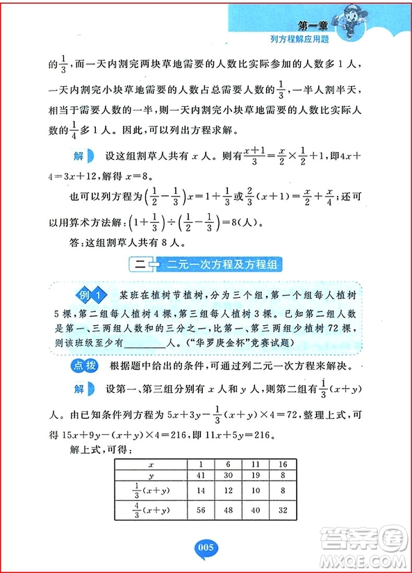 2018年小學奧數(shù)千題巧解六年級參考答案