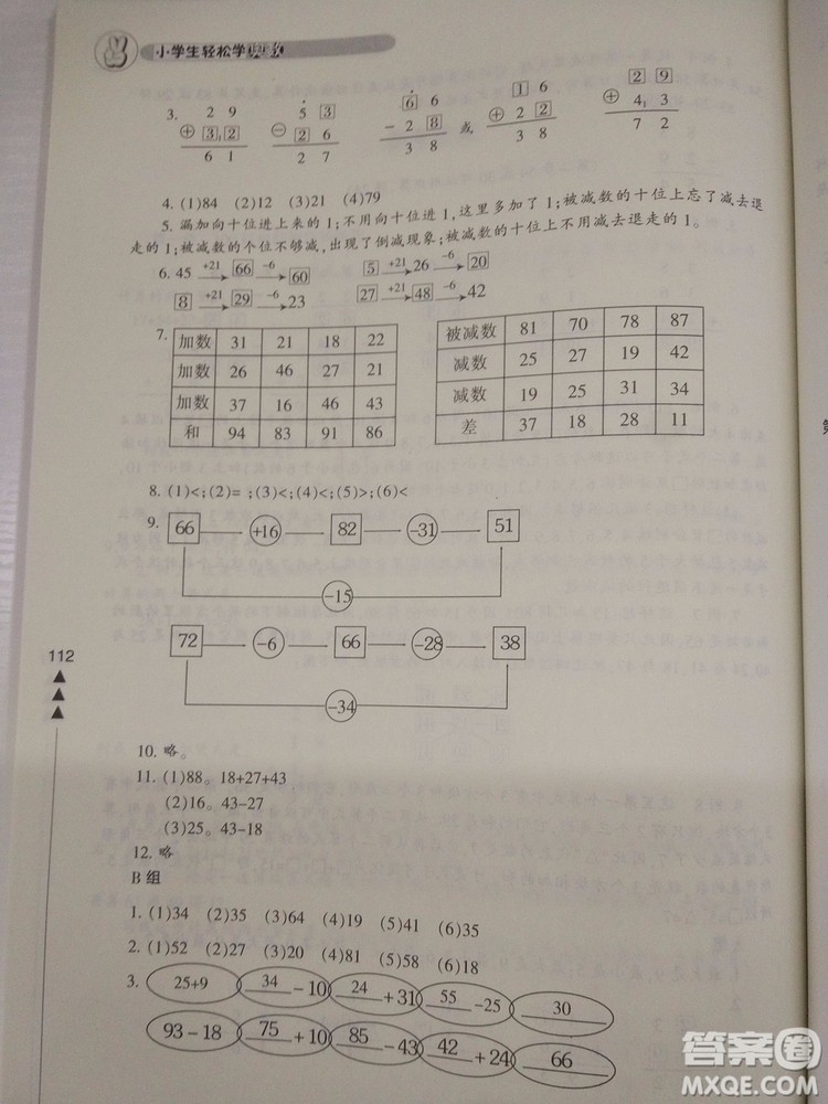 2018小學(xué)生輕松學(xué)奧數(shù)二年級(jí)修訂版通用版本答案