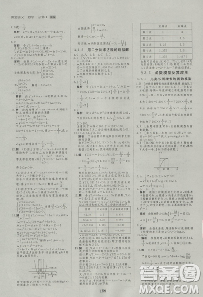 2019創(chuàng)新設(shè)計課堂講義高中數(shù)學(xué)必修1人教版參考答案