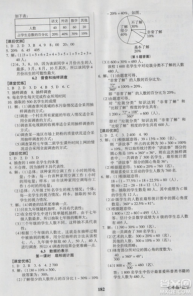 2018新版全優(yōu)點練課計劃七年級數(shù)學上冊北師大版參考答案