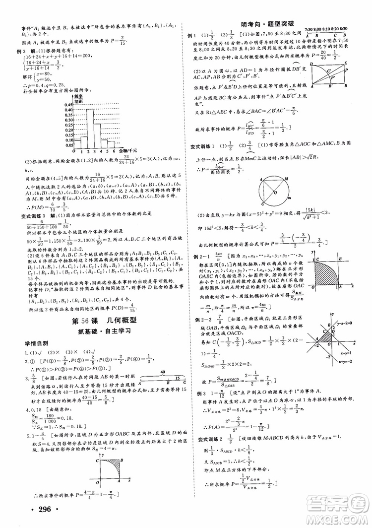 課堂新坐標(biāo)2019高三一輪總復(fù)習(xí)數(shù)學(xué)蘇教版江蘇專版參考答案