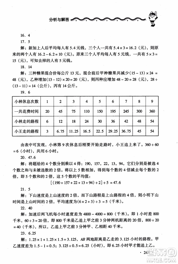 2018新課標(biāo)小學(xué)數(shù)學(xué)應(yīng)用題大全四年級參考答案