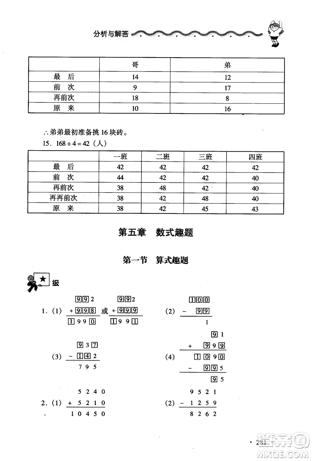 2018新課標(biāo)小學(xué)數(shù)學(xué)應(yīng)用題大全四年級參考答案