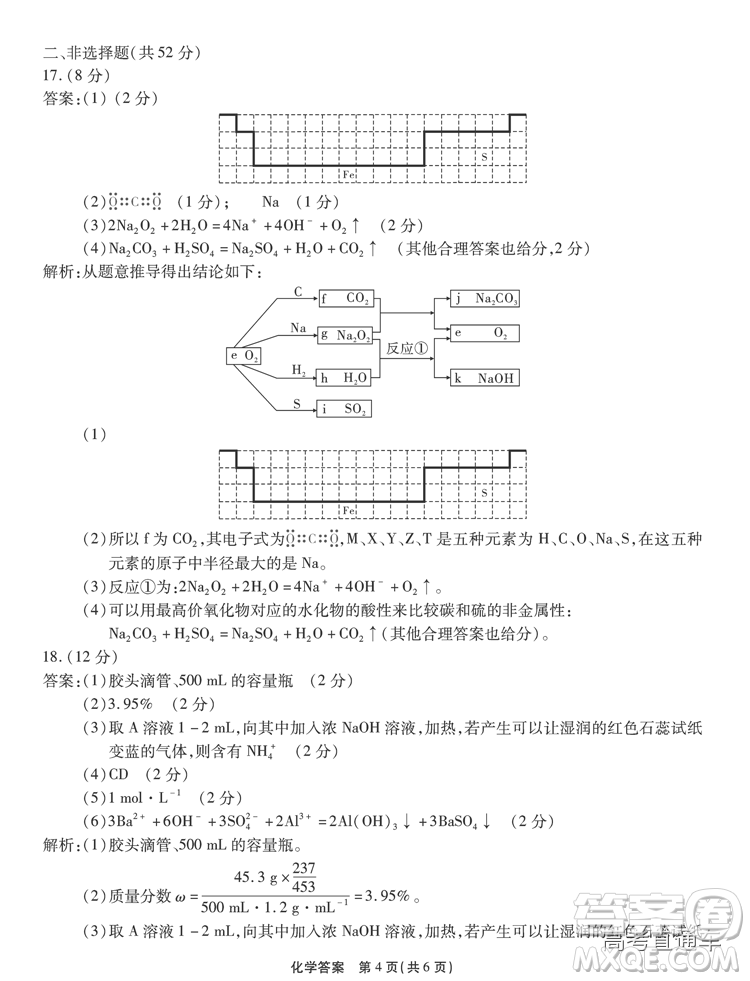 江淮十校2019高三第二次聯考理科綜合試題及參考答案