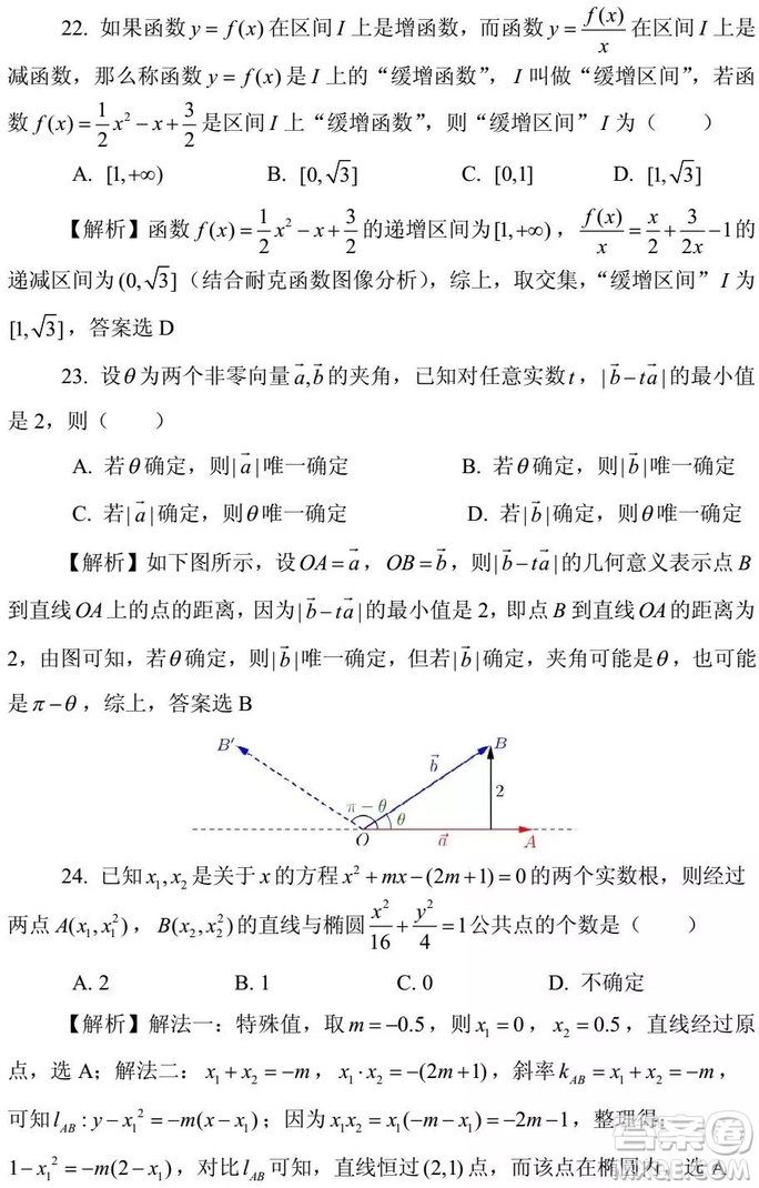 2015-2018年上海高三一模數(shù)學(xué)填選難題解析匯總