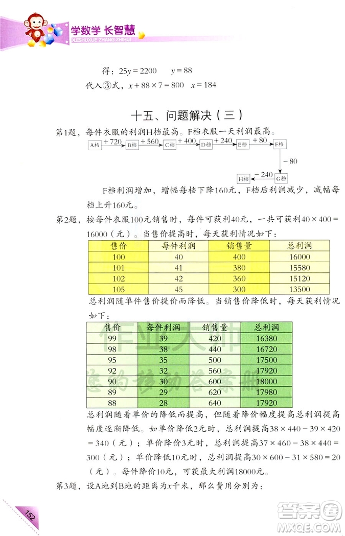 2018新版5年級(jí)上冊(cè)學(xué)數(shù)學(xué)長(zhǎng)智慧第9冊(cè)第二版答案