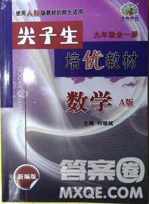 9787567524187尖子生培優(yōu)教材九年級數(shù)學(xué)全一冊RJ人教A版2018年參考答案