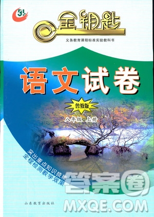 9787532850501五四制語(yǔ)文魯教版八年級(jí)上冊(cè)金鑰匙試卷2018秋答案