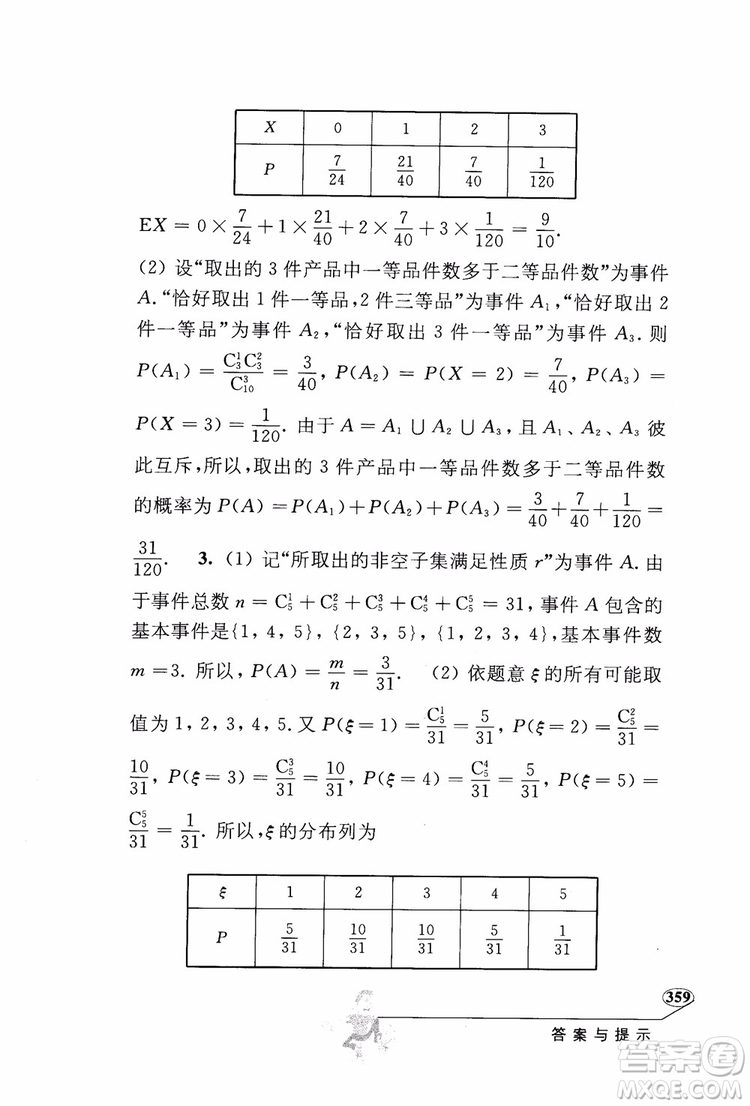 2018年解題高手高中數(shù)學(xué)第六版參考答案