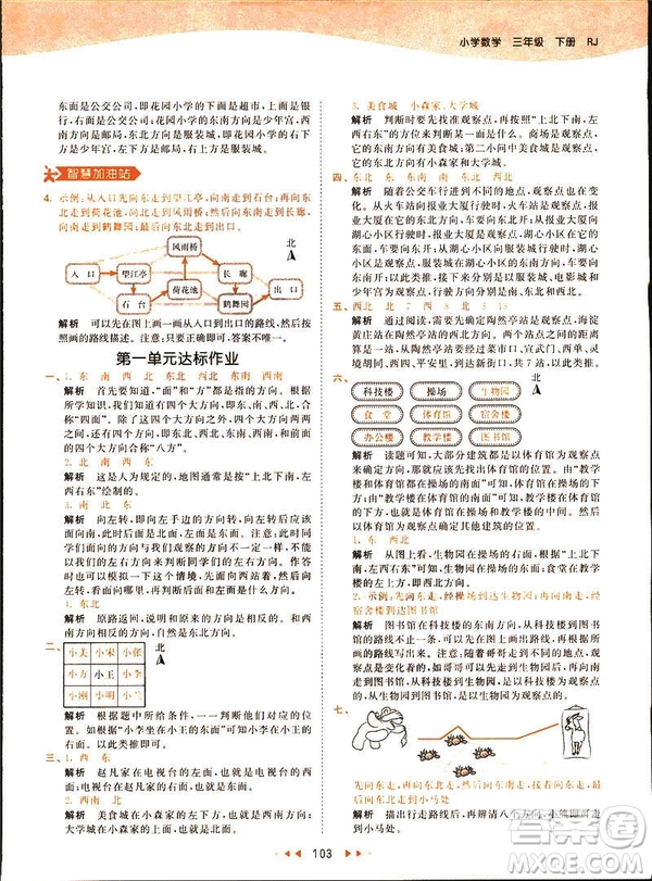 2019春季53天天練三年級(jí)下冊(cè)數(shù)學(xué)人教RJ版答案