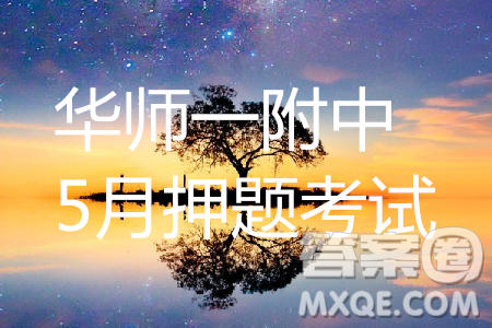 華師一附中2019屆高三5月押題考試文科數(shù)學(xué)答案