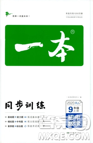 湖南教育出版社2020一本同步訓(xùn)練九年級(jí)數(shù)學(xué)上冊(cè)人教大版答案