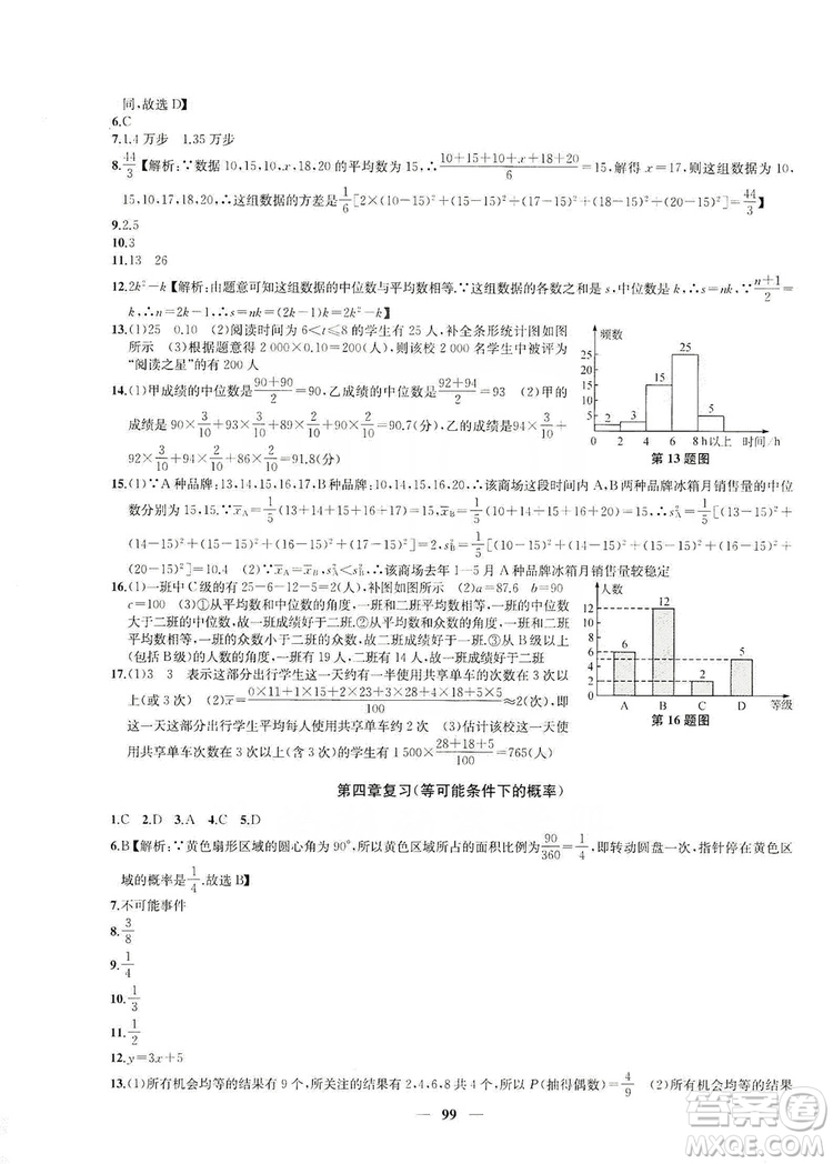 2019金鑰匙沖刺名校大試卷9年級數(shù)學(xué)上冊國標江蘇版答案