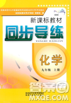 陜西科學(xué)技術(shù)出版社2019新課標(biāo)教材同步導(dǎo)練九年級化學(xué)上冊答案