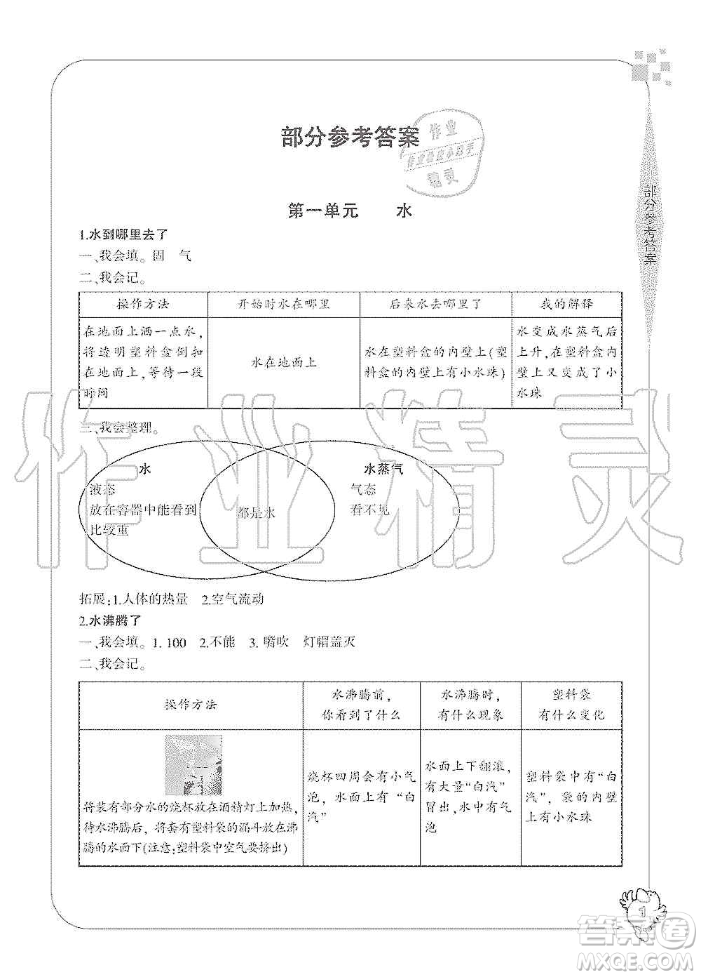 寧波出版社2019新課標(biāo)學(xué)習(xí)方法指導(dǎo)叢書三年級(jí)科學(xué)上冊(cè)人教版答案