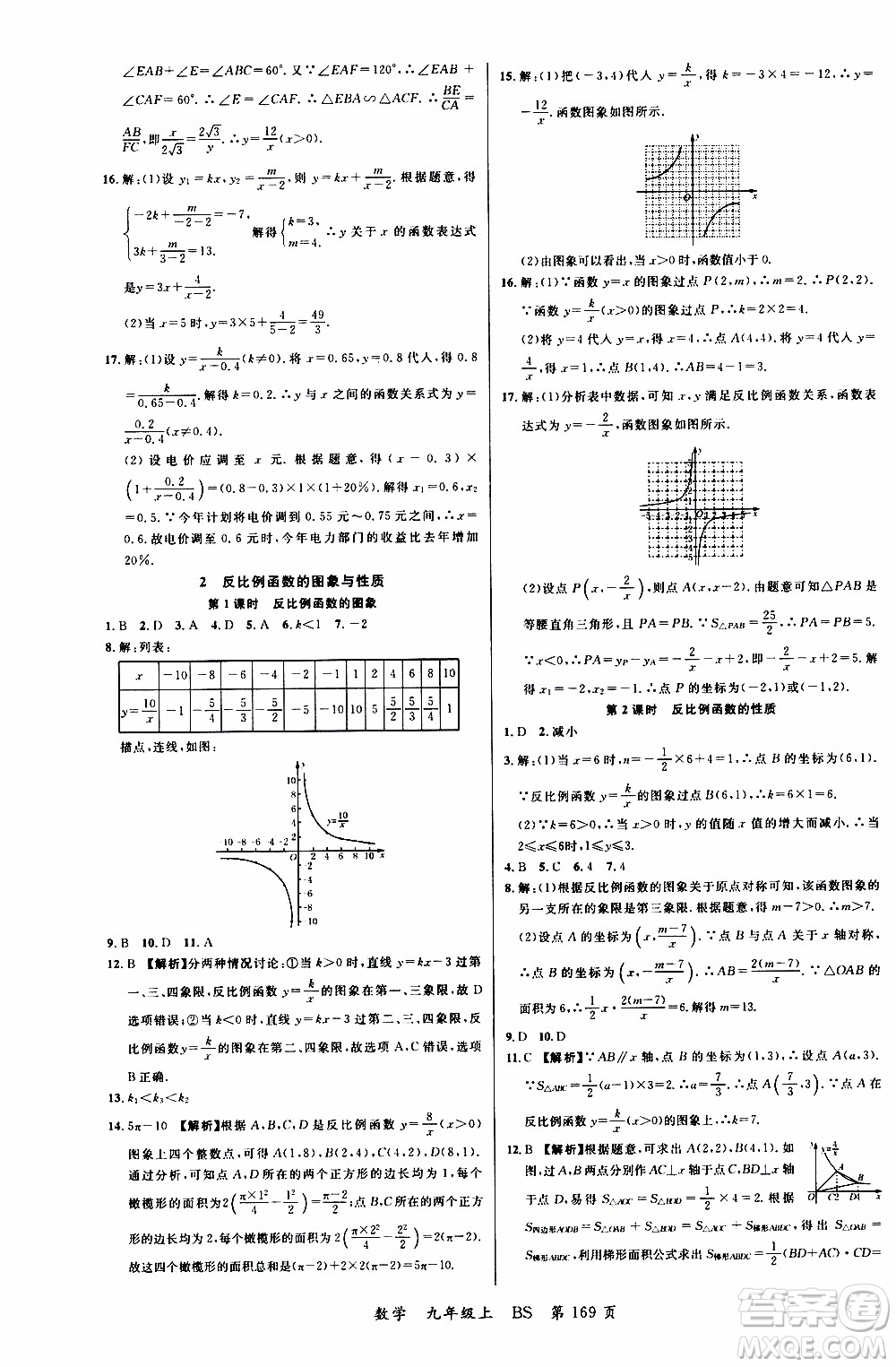 2019品至教育一線課堂數(shù)學(xué)九年級(jí)上冊(cè)人教版RJ參考答案