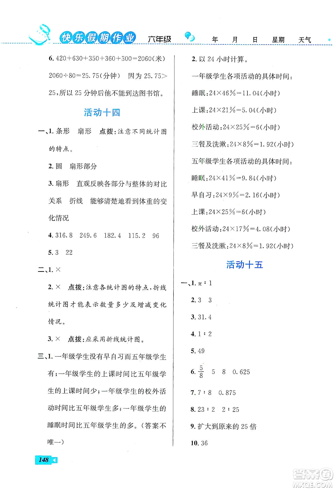 云南科技出版社2020創(chuàng)新成功學(xué)習(xí)快樂寒假六年級語文數(shù)學(xué)英語答案