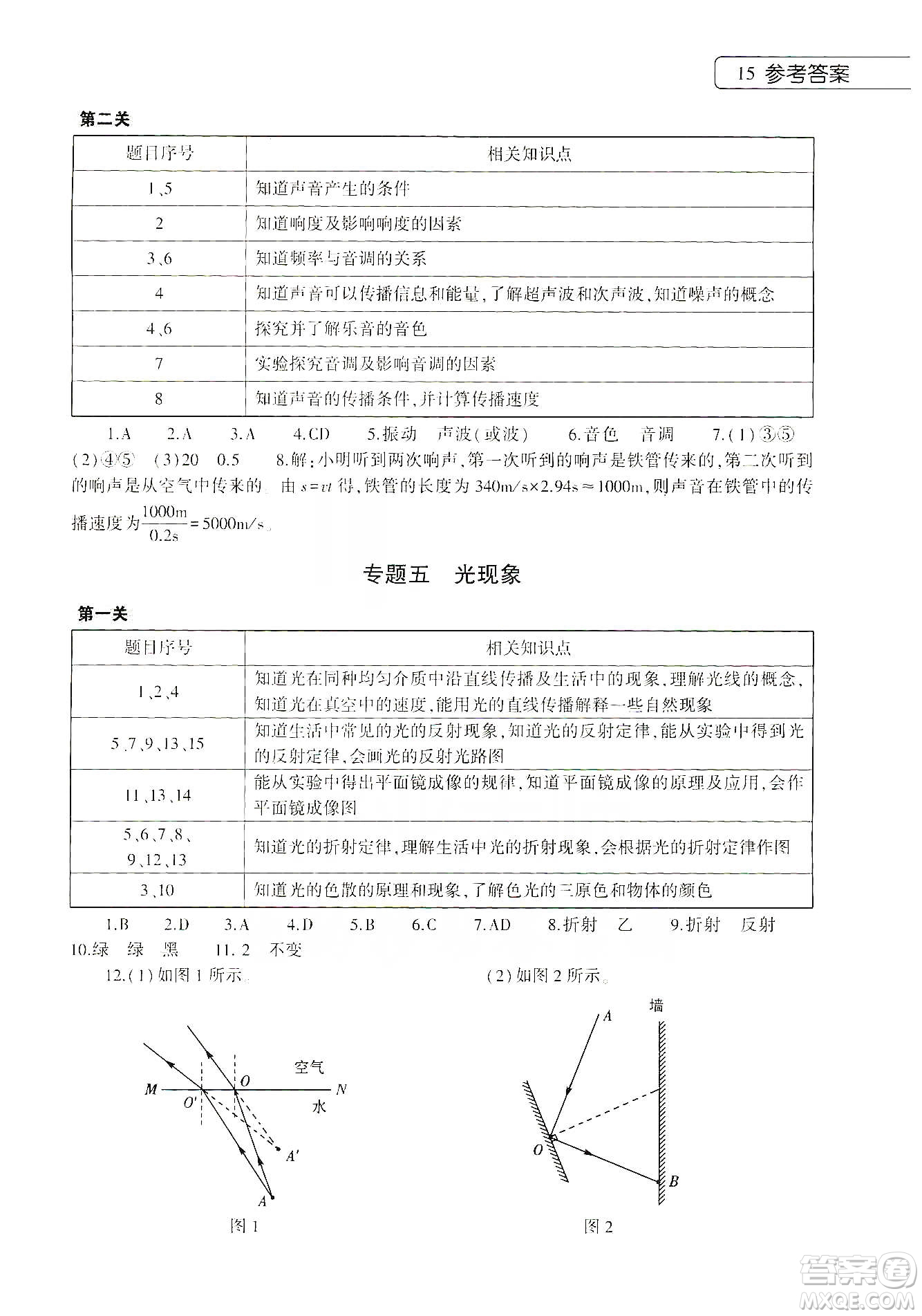 大象出版社2020寒假作業(yè)本八年級數(shù)學(xué)英語物理地理生物學(xué)合訂本答案