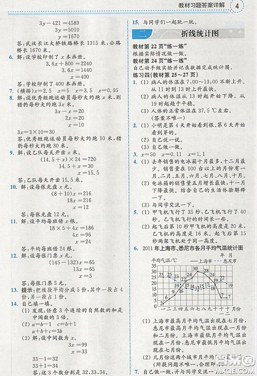 江蘇鳳凰教育出版社義務(wù)教育教科書2020數(shù)學(xué)五年級(jí)下冊(cè)蘇教版教材習(xí)題答案