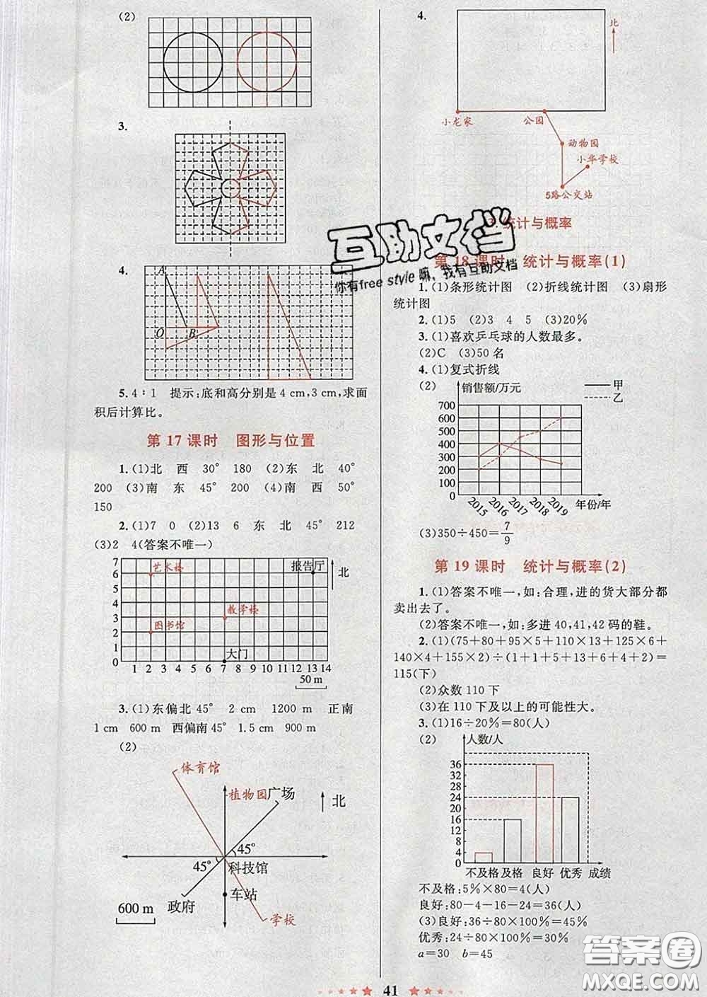 2020新版小學(xué)同步測控全優(yōu)設(shè)計(jì)超人天天練六年級(jí)數(shù)學(xué)人教版答案