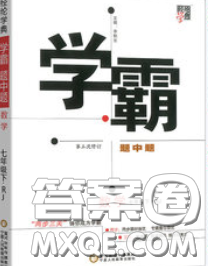 2020新版經(jīng)綸學(xué)典學(xué)霸題中題七年級數(shù)學(xué)下冊人教版答案