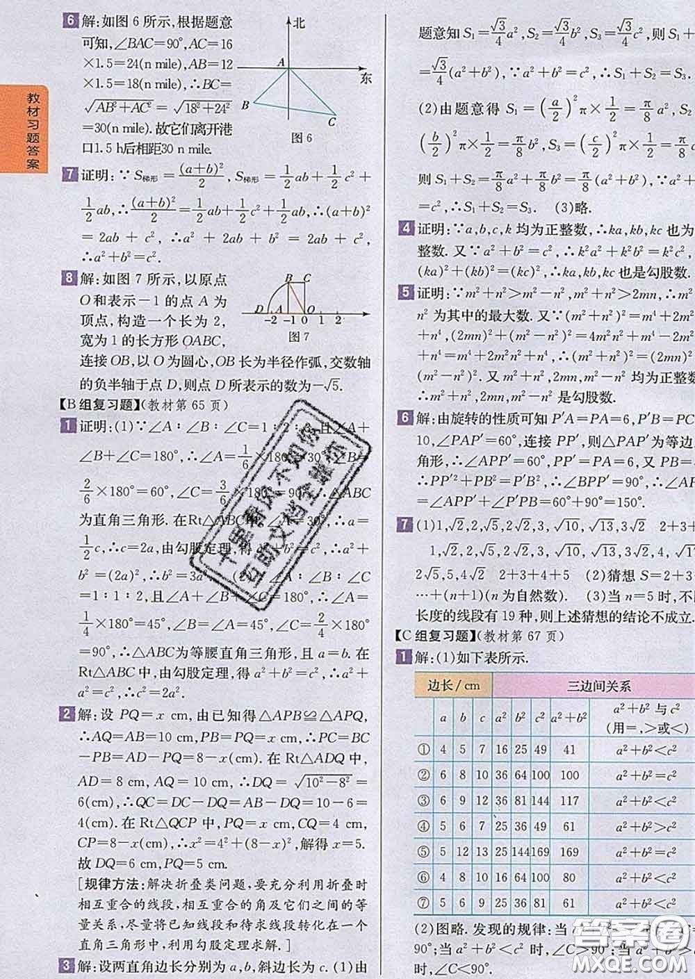 吉林人民出版社2020春尖子生學(xué)案八年級(jí)數(shù)學(xué)下冊(cè)滬科版答案