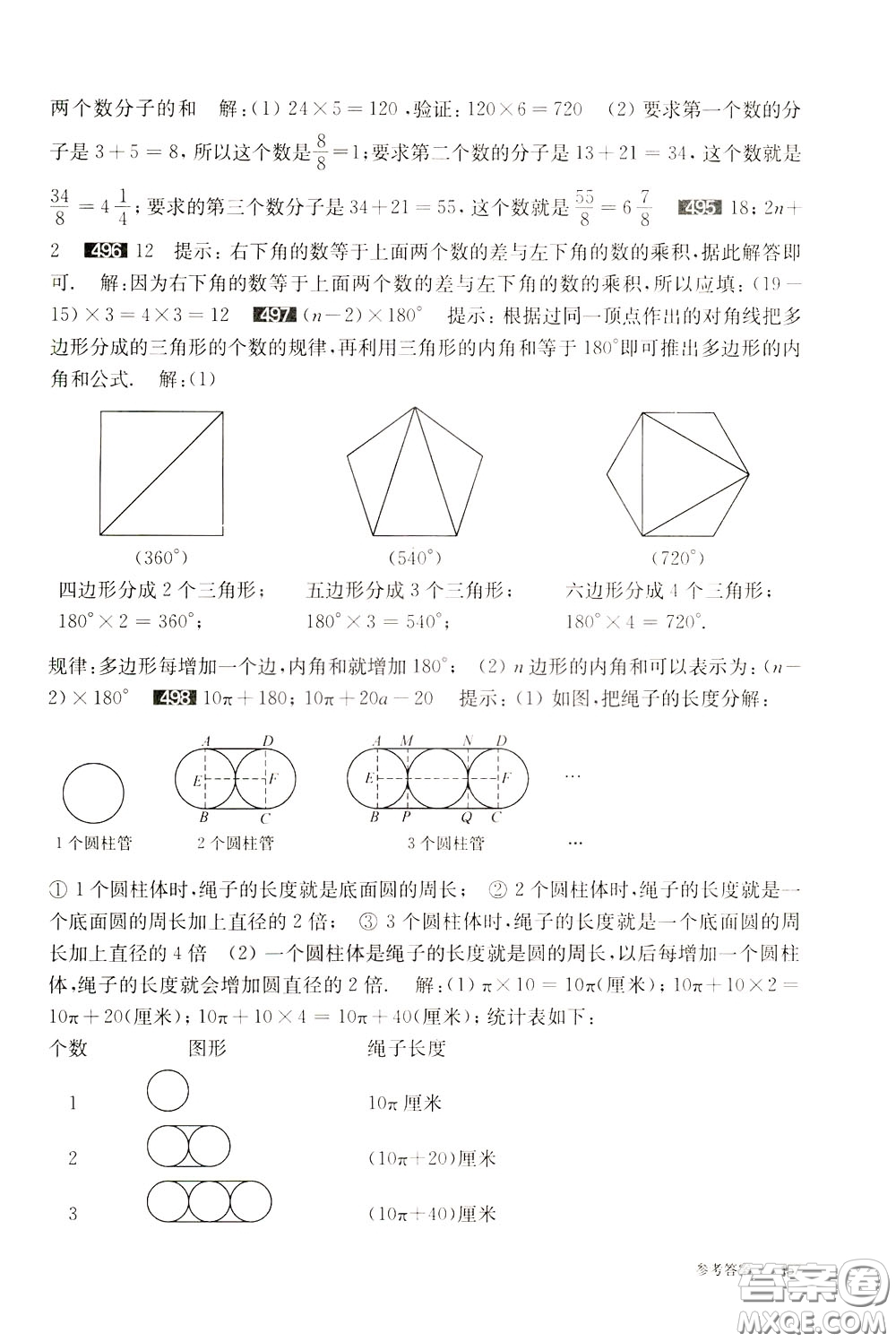 2020修訂版百題大過關(guān)小升初數(shù)學(xué)提高百題參考答案