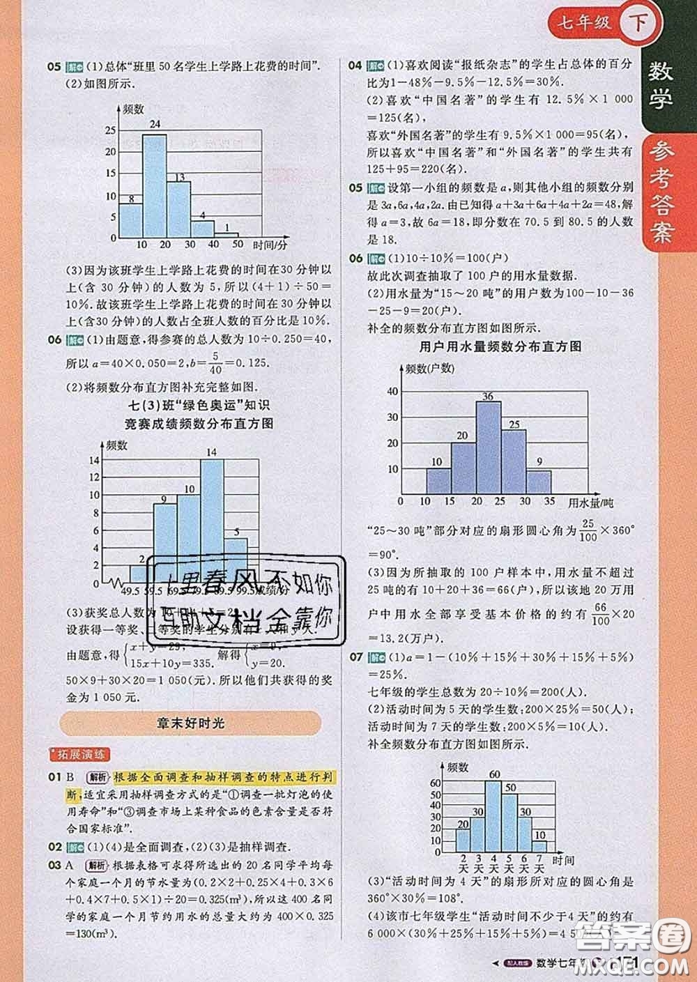 1加1輕巧奪冠課堂直播2020新版七年級(jí)數(shù)學(xué)下冊(cè)人教版答案