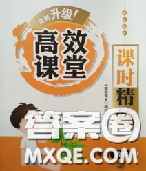 2020春季高效課堂課時精練五年級數(shù)學(xué)下冊蘇教版答案