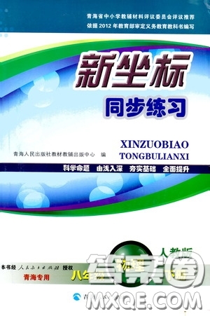 2020年新坐標同步練習物理八年級下冊人教版參考答案