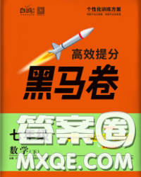 西安出版社2020新版黑馬卷七年級(jí)數(shù)學(xué)下冊(cè)滬科版答案