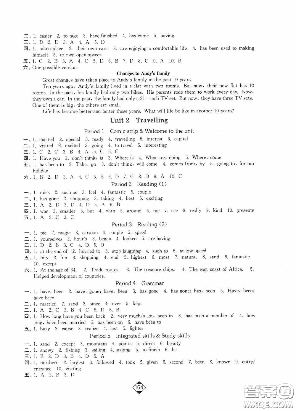 輕松一典2020輕松作業(yè)本八年級(jí)英語下冊(cè)新課標(biāo)蘇教版答案