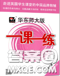 2020新版華東師大版一課一練七年級英語第二學(xué)期N版增強(qiáng)版答案