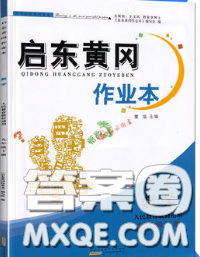 2020新版啟東黃岡作業(yè)本九年級數(shù)學下冊人教版答案