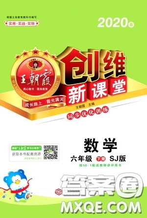 2020年王朝霞創(chuàng)維新課堂同步優(yōu)化訓(xùn)練數(shù)學(xué)六年級(jí)下冊(cè)SJ蘇教版參考答案