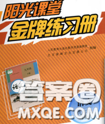 2020新版陽光課堂金牌練習(xí)冊九年級語文下冊人教版答案