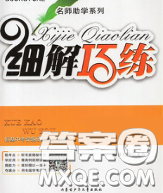 2020春名師助學(xué)系列細(xì)解巧練五年級語文下冊人教版答案