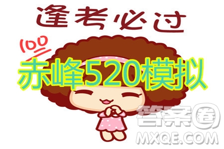 2020年赤峰市高三520模擬考試?yán)砜茢?shù)學(xué)試題及答案