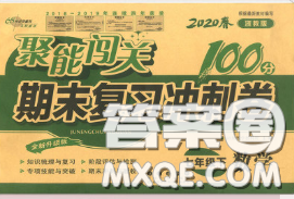 2020春聚能闖關100分期末復習沖刺卷七年級數學下冊浙教版答案