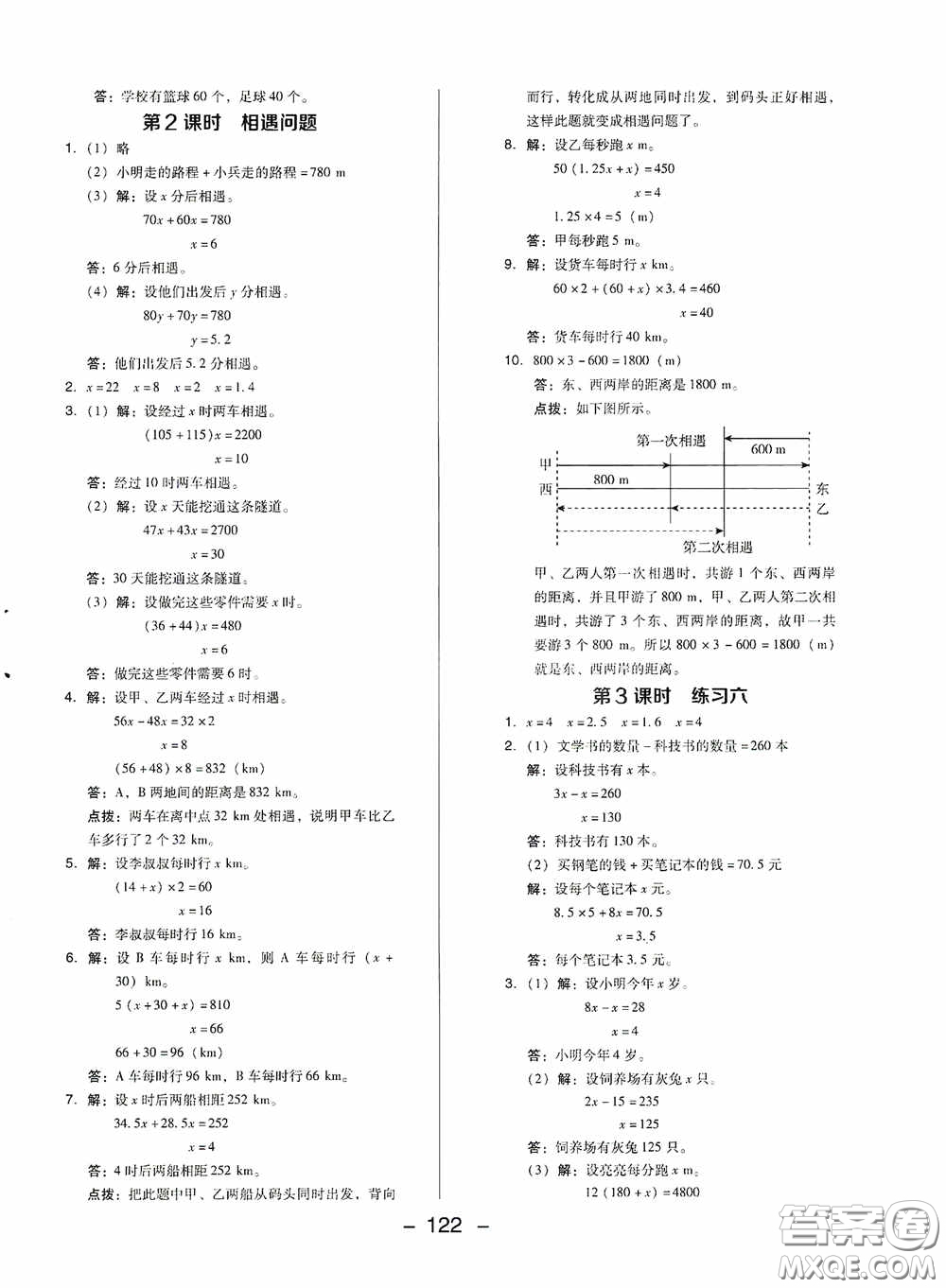 陜西人民教育出版社2020典中點活頁檢測卷五年級數(shù)學下冊北師大版答案