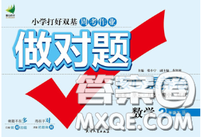 2020新版做對(duì)題核心素養(yǎng)卷二年級(jí)數(shù)學(xué)下冊(cè)人教版答案