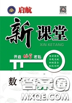 吉林教育出版社2020啟航新課堂七年級(jí)數(shù)學(xué)下冊(cè)人教版答案