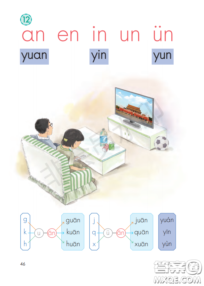 2020義務(wù)教育教科書語文一年級上冊人教版課本