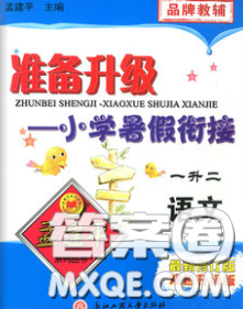 2020年孟建平準(zhǔn)備升級(jí)小學(xué)暑假銜接一升二語文人教版答案