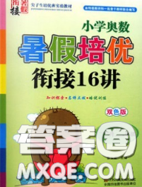 2020年暑假銜接小學(xué)奧數(shù)暑假培優(yōu)銜接16講一升二數(shù)學(xué)人教版答案