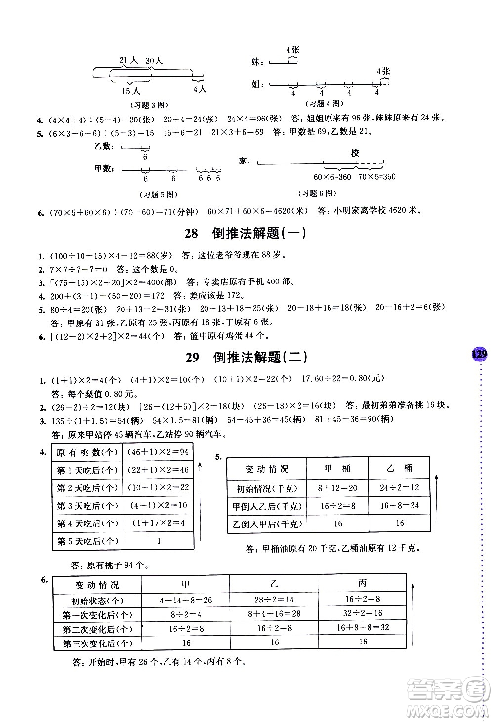 南京大學(xué)出版社2020年小學(xué)數(shù)學(xué)拓展學(xué)案60課5年級參考答案