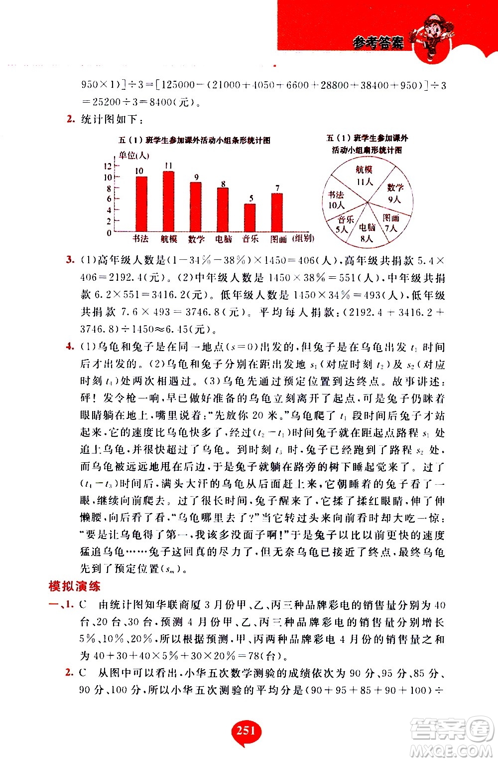 長春出版社2020年小學(xué)奧數(shù)千題巧解5年級(jí)人教版參考答案