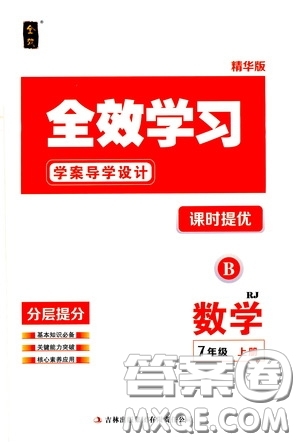 2020全效學(xué)習(xí)學(xué)案導(dǎo)學(xué)設(shè)計(jì)課時(shí)提優(yōu)七年級(jí)數(shù)學(xué)上冊(cè)人教版B答案