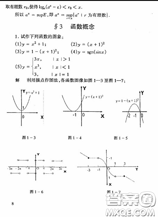 高等教育出版社2020數(shù)學(xué)分析第四版上冊課后習(xí)題答案